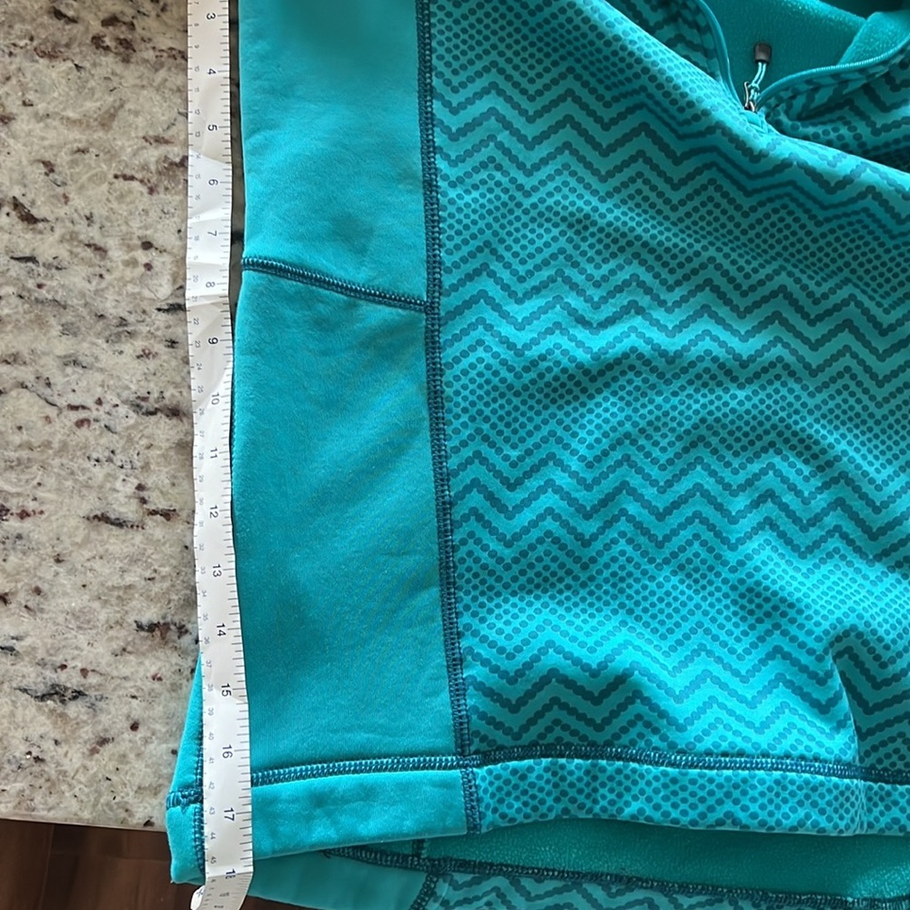 Avalanche Teal Patterned Zip-Up Jacket - image 8